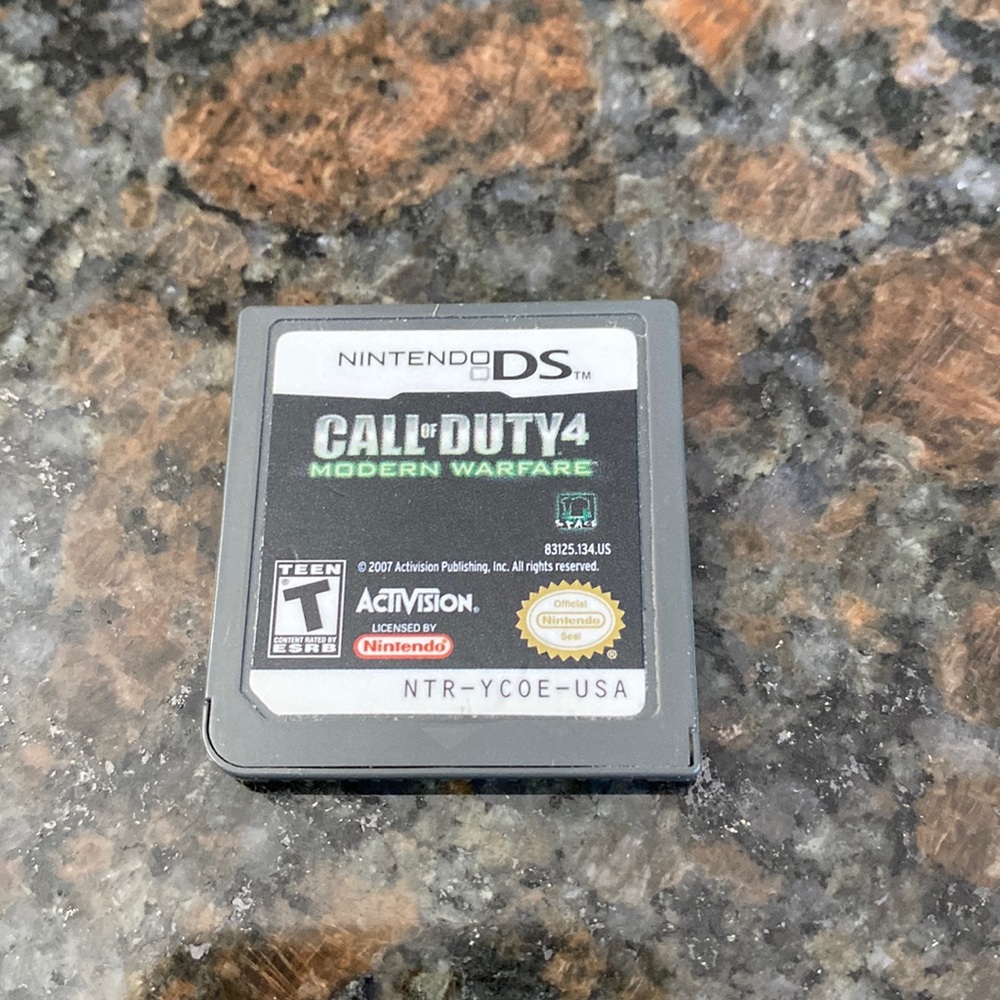 Call of Duty Nintendo DS Game Boy Color.